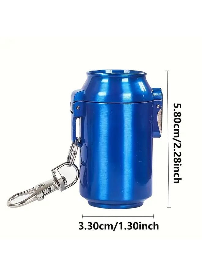 سجارة محمولة سوداء بغطاء تصميم مقاوم للتسرب للاستخدام في الهواء الطلق والسفر والمنزل - Image 2